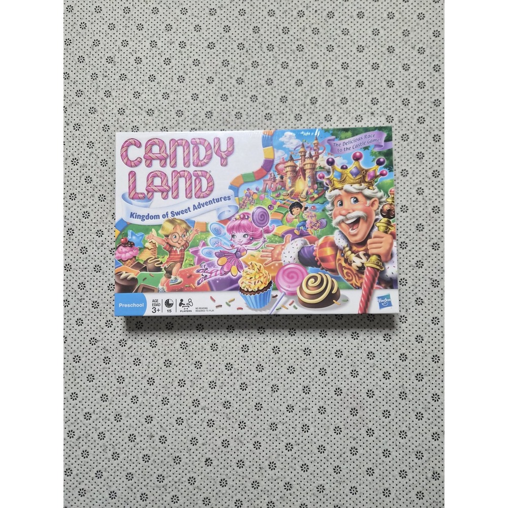 Hasbro Candy Land Kingdom of Sweet Adventures‎ Board Game Preschool Age 3+